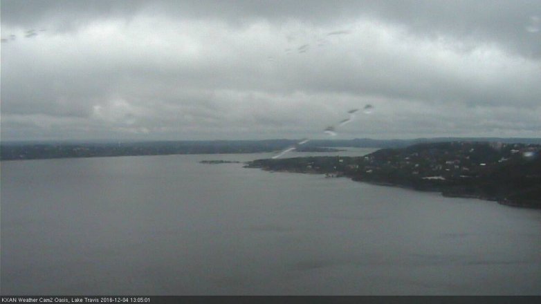 Lake Travis webcam, December 4, 2016 12:35 PM CT