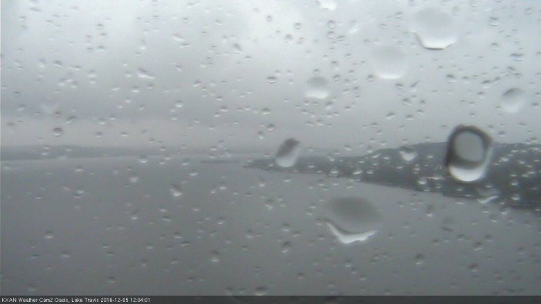 Lake Travis webcam, December 5, 2016 11:30 AM CT