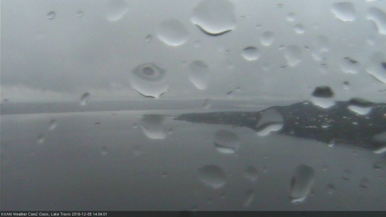 Lake Travis webcam, December 5, 2016 1:25 PM CT