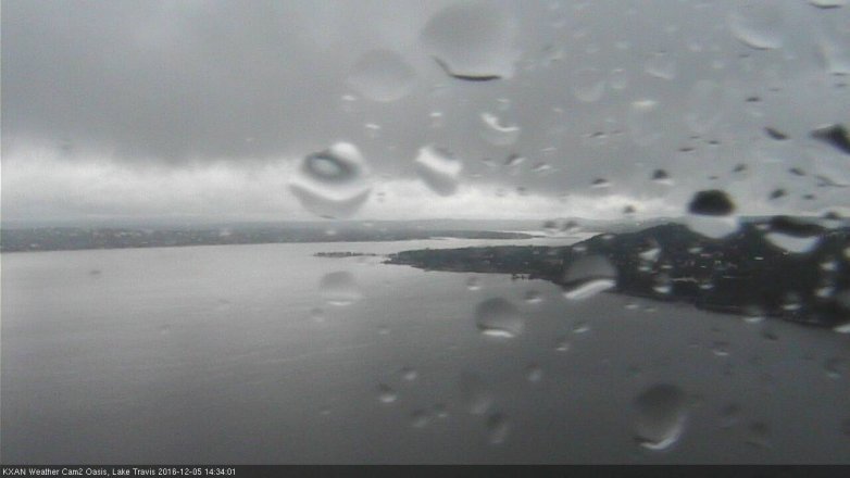 Lake Travis webcam, December 5, 2016 1:50 PM CT