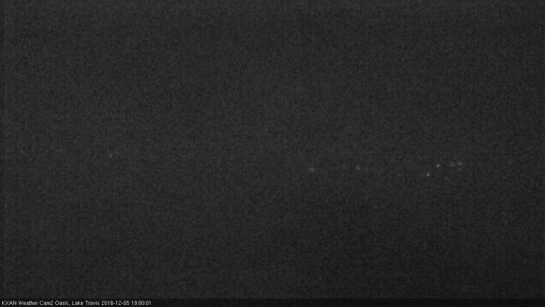 Lake Travis webcam, December 5, 2016 6:10 PM CT