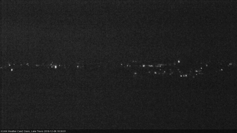 Lake Travis webcam, December 6, 2016 5:35 PM CT