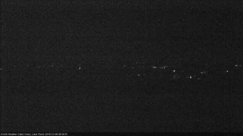 Lake Travis webcam, December 7, 2016 12:00 AM CT