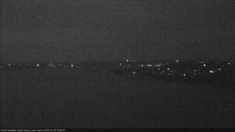 Lake Travis webcam, December 10, 2016 5:35 PM CT