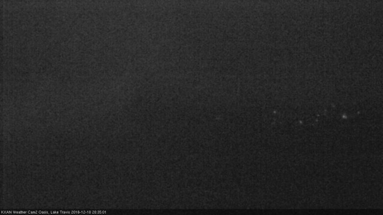 Lake Travis webcam, December 10, 2016 7:40 PM CT