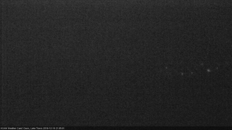 Lake Travis webcam, December 10, 2016 8:15 PM CT