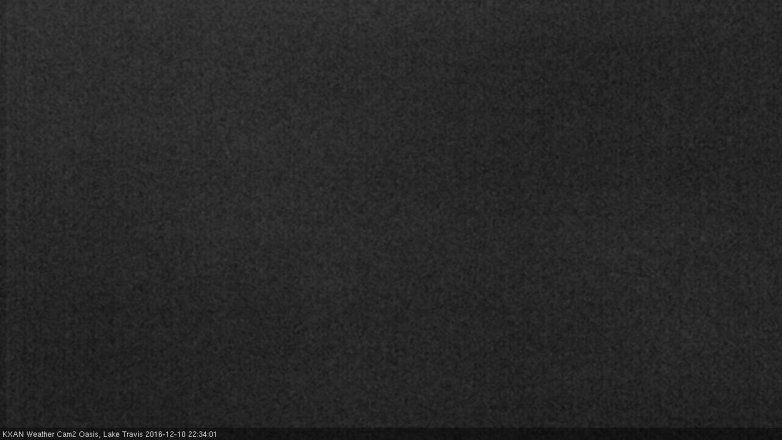 Lake Travis webcam, December 10, 2016 9:50 PM CT