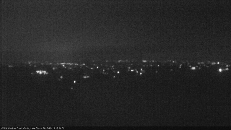 Lake Travis webcam, December 13, 2016 6:35 PM CT