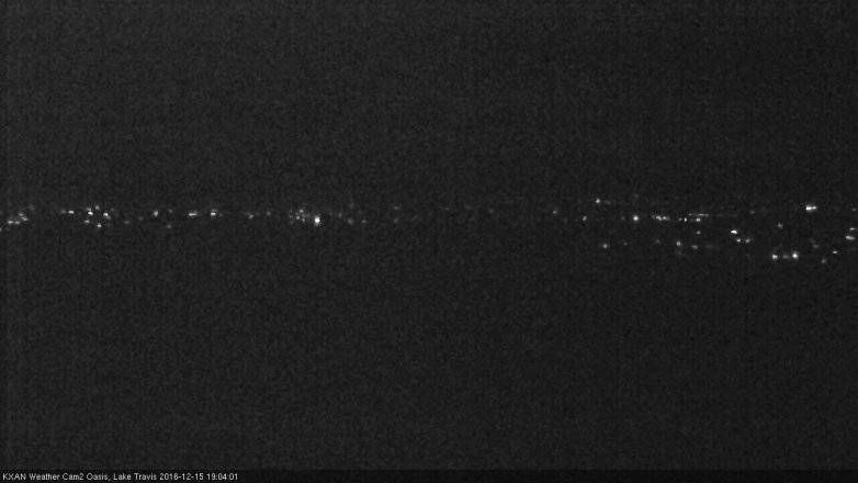 Lake Travis webcam, December 15, 2016 6:35 PM CT