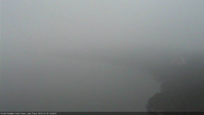 Lake Travis webcam, December 16, 2016 9:35 AM CT