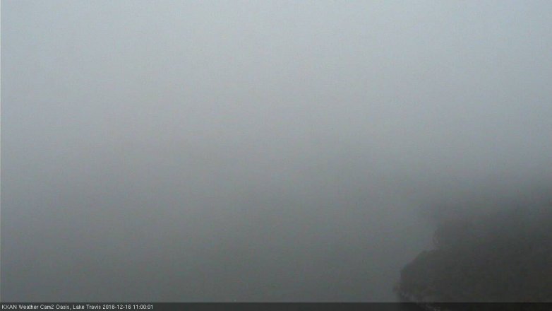 Lake Travis webcam, December 16, 2016 10:10 AM CT