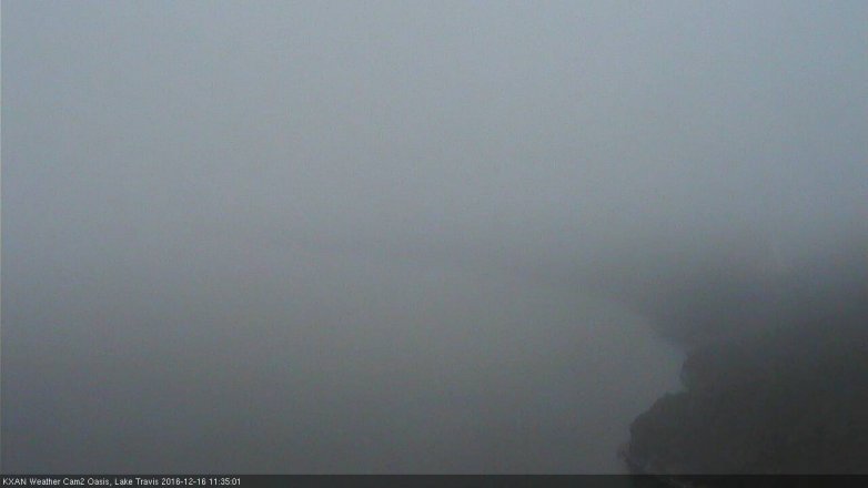 Lake Travis webcam, December 16, 2016 10:50 AM CT