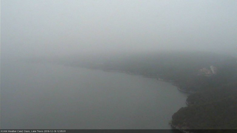 Lake Travis webcam, December 16, 2016 11:35 AM CT