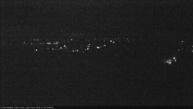 Lake Travis webcam, December 16, 2016 6:35 PM CT