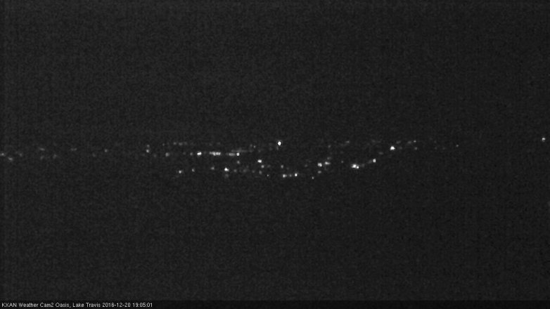 Lake Travis webcam, December 20, 2016 6:20 PM CT