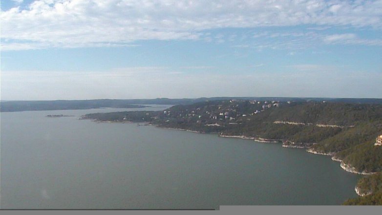 Lake Travis webcam, December 21, 2016 2:25 PM CT
