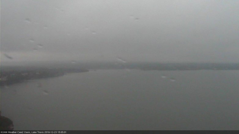 Lake Travis webcam, December 23, 2016 2:35 PM CT
