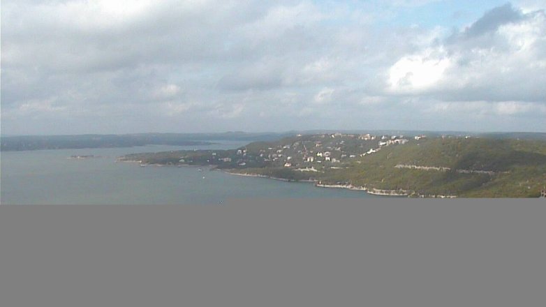 Lake Travis webcam, December 24, 2016 10:45 AM CT