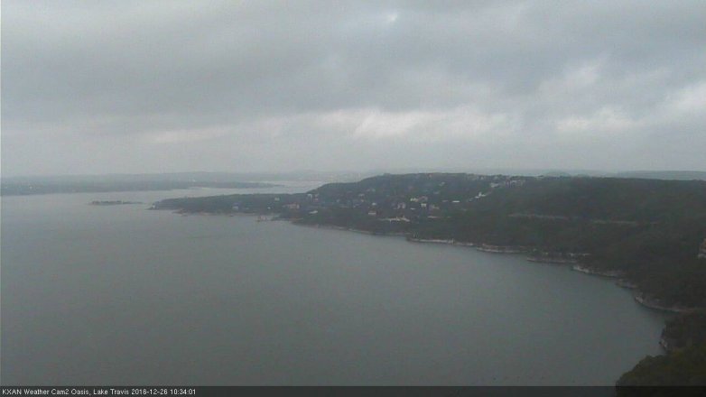 Lake Travis webcam, December 26, 2016 10:00 AM CT