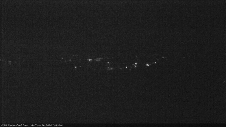 Lake Travis webcam, December 26, 2016 12:00 AM CT