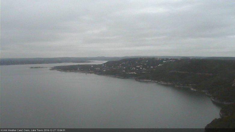 Lake Travis webcam, December 27, 2016 12:15 PM CT