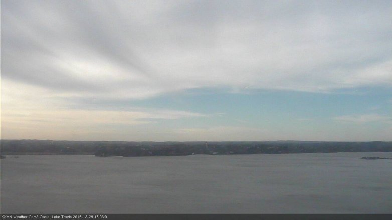 Lake Travis webcam, December 29, 2016 2:30 PM CT