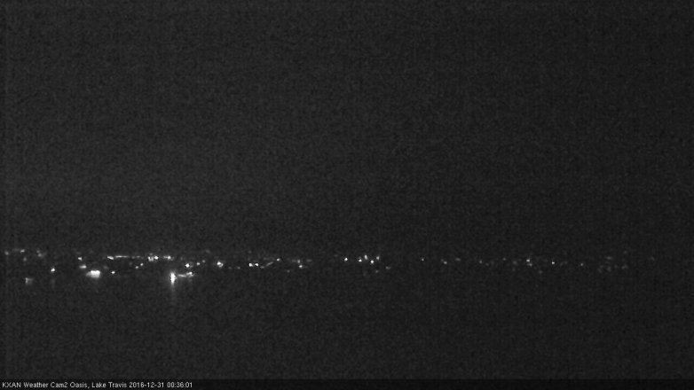 Lake Travis webcam, December 30, 2016 12:00 AM CT