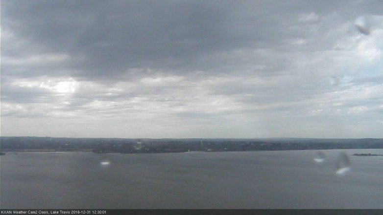 Lake Travis webcam, December 31, 2016 11:35 AM CT