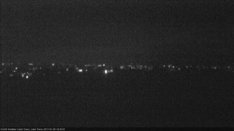 Lake Travis webcam, January 5, 2017 5:35 PM CT