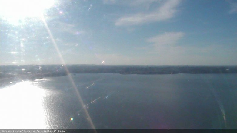 Lake Travis webcam, January 10, 2017 3:00 PM CT
