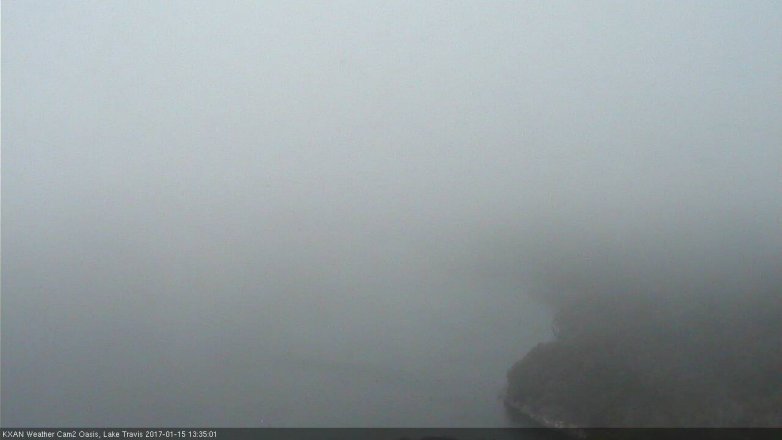 Lake Travis webcam, January 15, 2017 12:50 PM CT