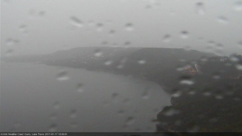 Lake Travis webcam, January 17, 2017 9:05 AM CT