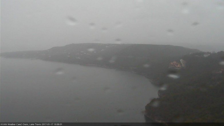 Lake Travis webcam, January 17, 2017 9:25 AM CT