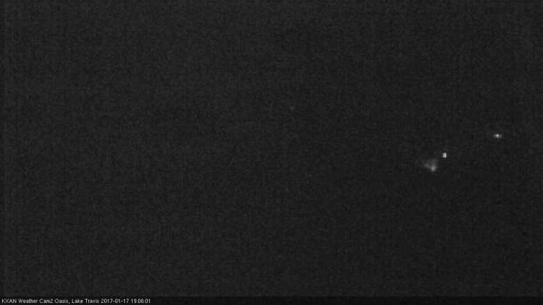 Lake Travis webcam, January 17, 2017 6:30 PM CT