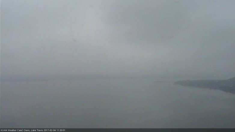 Lake Travis webcam, February 4, 2017 10:35 AM CT