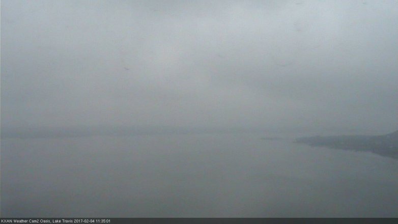 Lake Travis webcam, February 4, 2017 10:40 AM CT