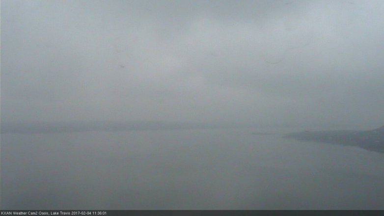 Lake Travis webcam, February 4, 2017 10:55 AM CT