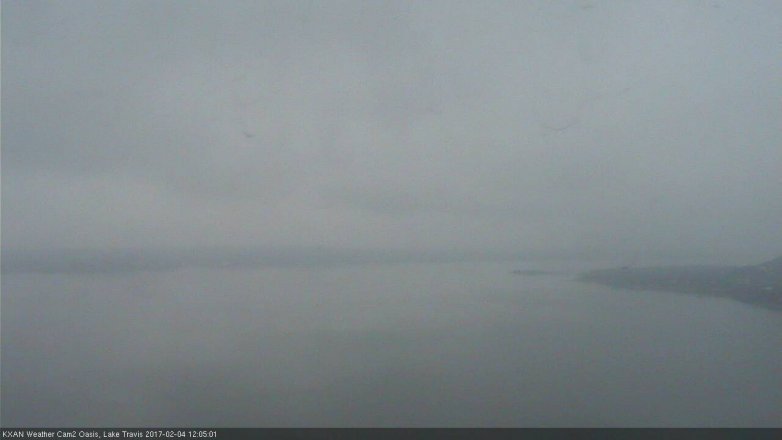 Lake Travis webcam, February 4, 2017 11:25 AM CT
