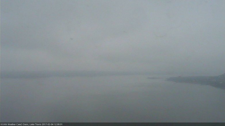 Lake Travis webcam, February 4, 2017 11:35 AM CT