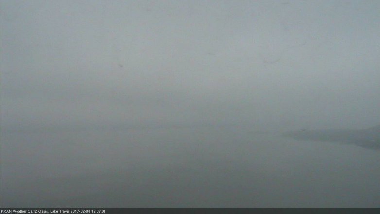 Lake Travis webcam, February 4, 2017 11:50 AM CT