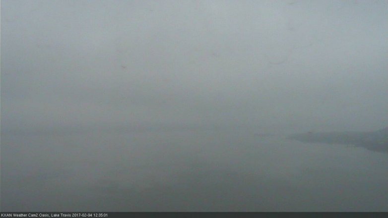 Lake Travis webcam, February 4, 2017 11:55 AM CT