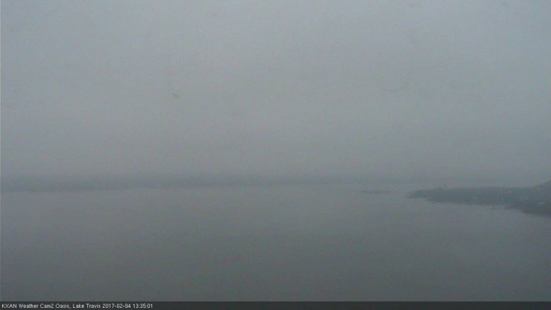 Lake Travis webcam, February 4, 2017 12:50 PM CT