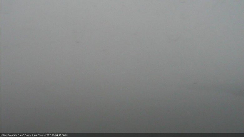 Lake Travis webcam, February 4, 2017 2:30 PM CT