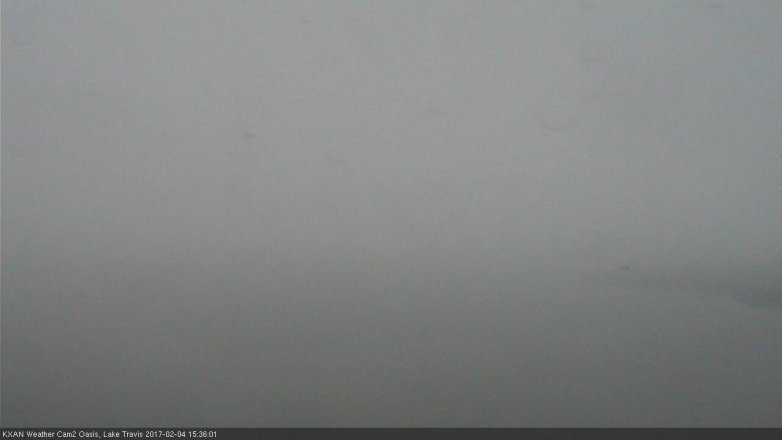 Lake Travis webcam, February 4, 2017 2:45 PM CT