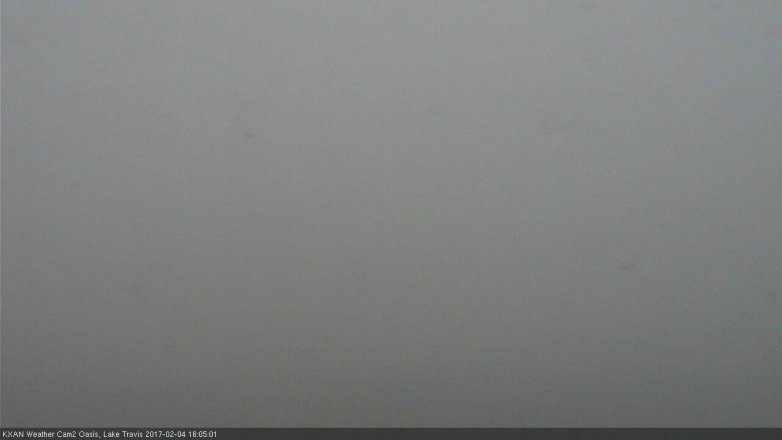 Lake Travis webcam, February 4, 2017 3:10 PM CT