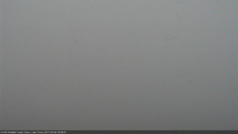 Lake Travis webcam, February 4, 2017 3:15 PM CT