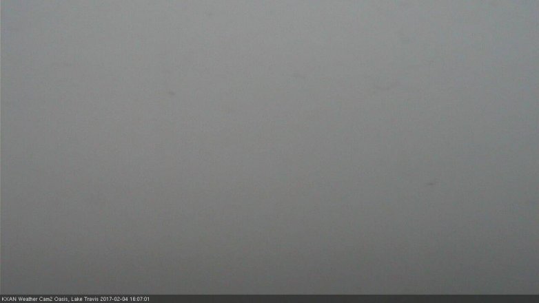 Lake Travis webcam, February 4, 2017 3:20 PM CT