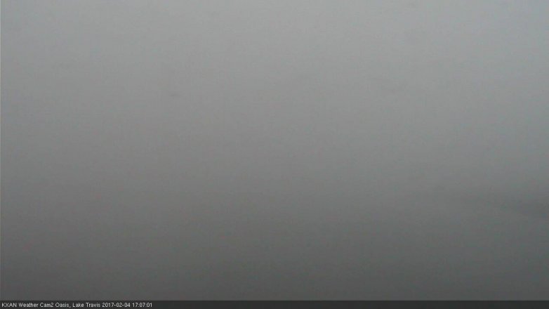 Lake Travis webcam, February 4, 2017 4:10 PM CT