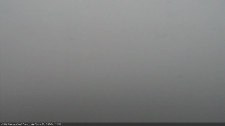 Lake Travis webcam, February 4, 2017 5:00 PM CT