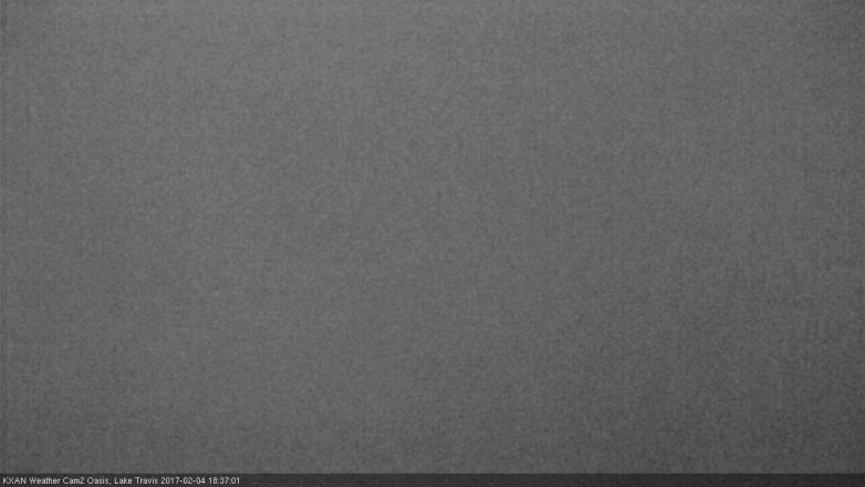 Lake Travis webcam, February 4, 2017 5:50 PM CT